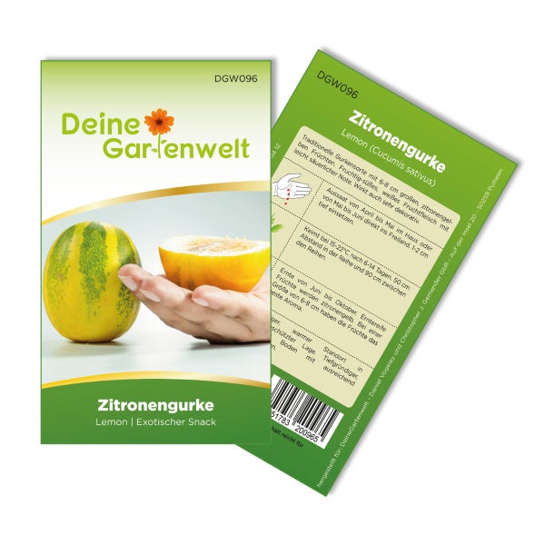 Zitronengurke Lemon Samen von Deine Gartenwelt