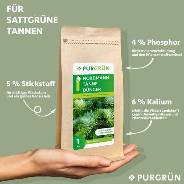 Purgrün Nordmanntanne-Dünger 1 kg