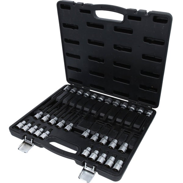 KS TOOLS 1/2 Bit-Stecknuss-Satz für Torx Schrauben 32tlg. - 911.4550