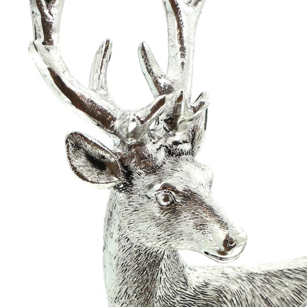 Dekorative Hirschfigur aus Metall