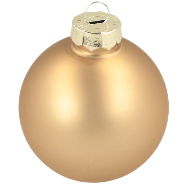 Christbaumkugel aus Glas mit Aufhänger