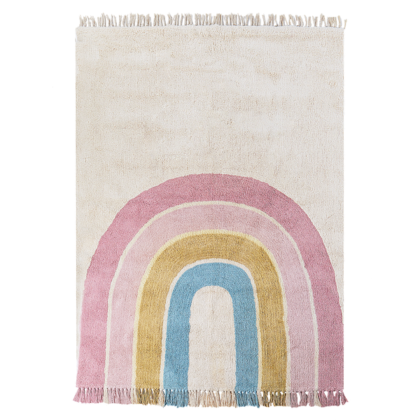 Kinderteppich TATARLI Bunt 140 x 200 cm Baumwolle