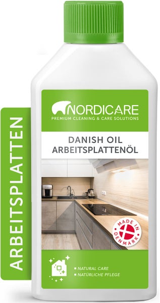 Nordicare Teaköl [550ml] farblos für den Innen-Bereich I Teak Holz Öl zur Teakholz Pflege I Teak Holzöl, Teakholzöl, Holzpflegeöl