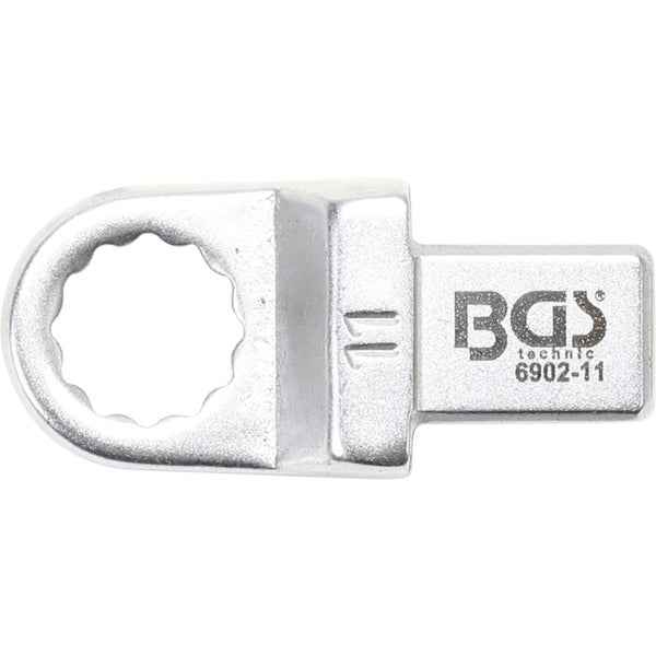 BGS Einsteck-Ringschlüssel 11 mm Aufnahme 9 x 12 mm - 6902-11