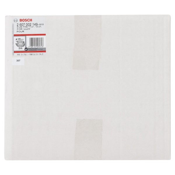 Bosch Staubsaugerschlauch im Karton, Durchmesser 35 Millimeter, Länge 3 Meter, für PAS 11-21 und 12-27.