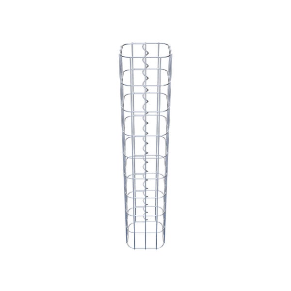 Gabionensäule 17 x 17 cm, MW 5 x 10 cm eckig - Höhe: 0,90 m