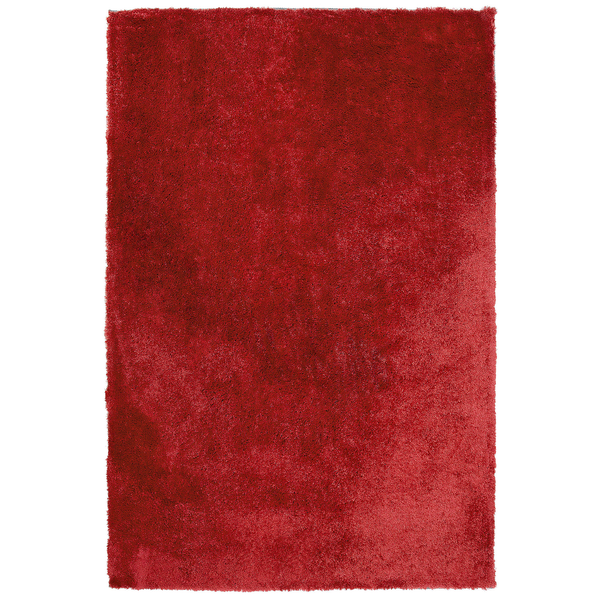 Teppich rot 200 x 300 cm Shaggy EVREN
