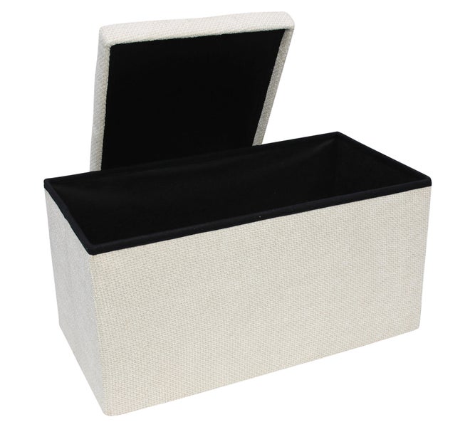 FRANK FLECHTWAREN|Aufbewahrungsbox Cosy, 71 x 38 x 38 cm, POLYESTER, MDF