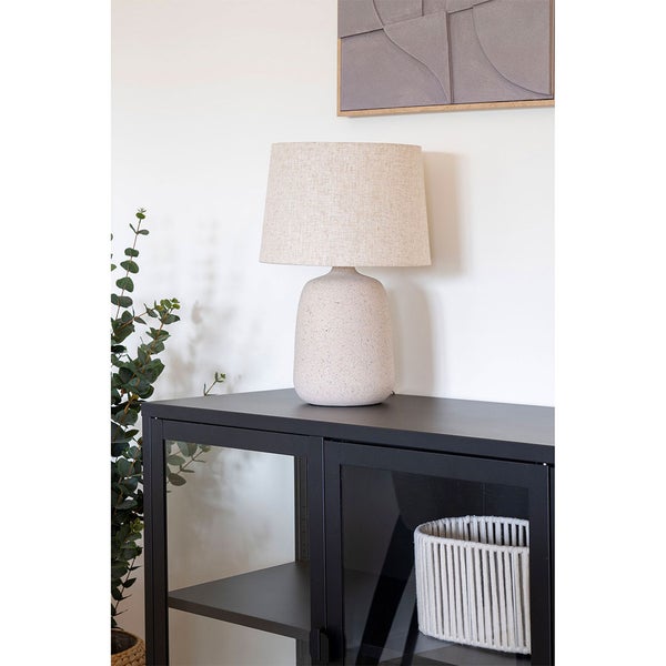 Croft Tischlampe 150cm Kabel grau. 30 X 30 X 47 cm