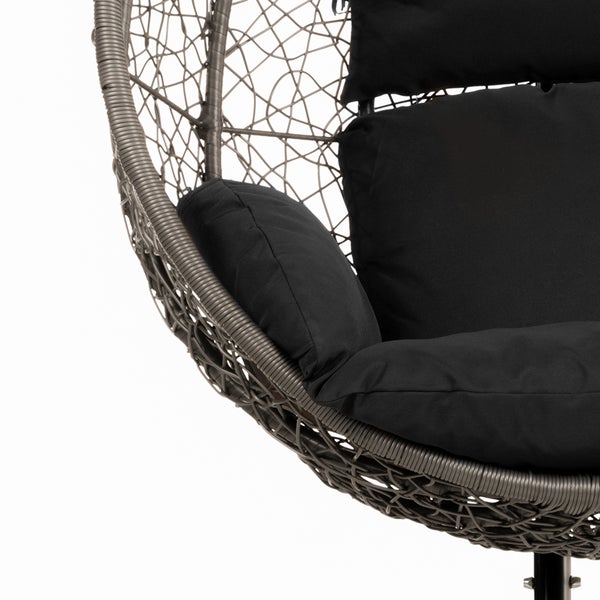 Home Deluxe - Polyrattan Hängesessel Cielo - nur Kissen