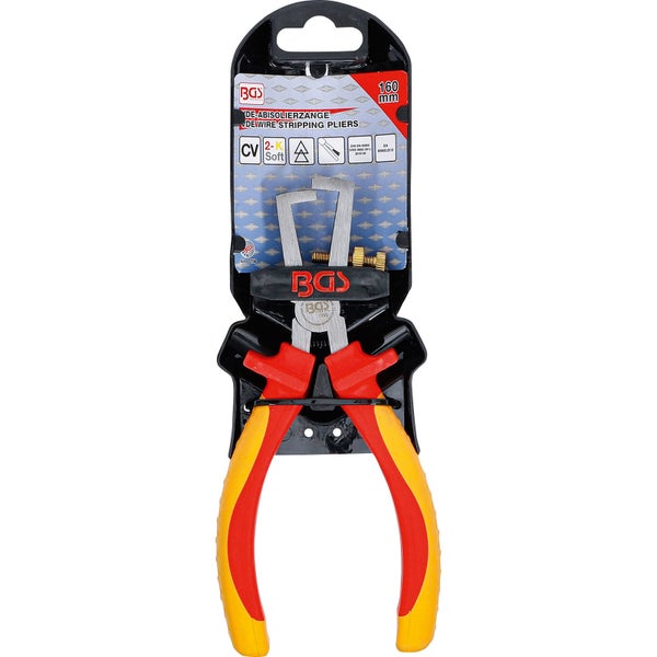 Abisolierzange mit zwei Komponenten Griff