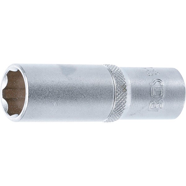 BGS Steckschlüssel-Einsatz Super Lock tief Antrieb Innenvierkant 12,5 mm (1/2) SW 17 mm - 2947