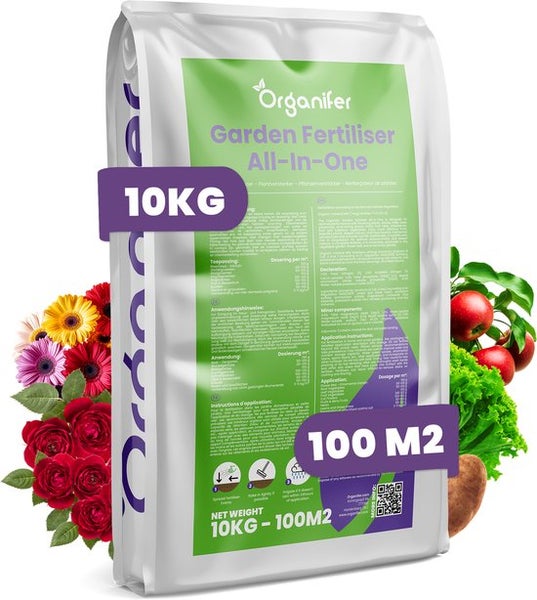 Gartendünger All-In-One (10 kg für 100 m2) - Organifer