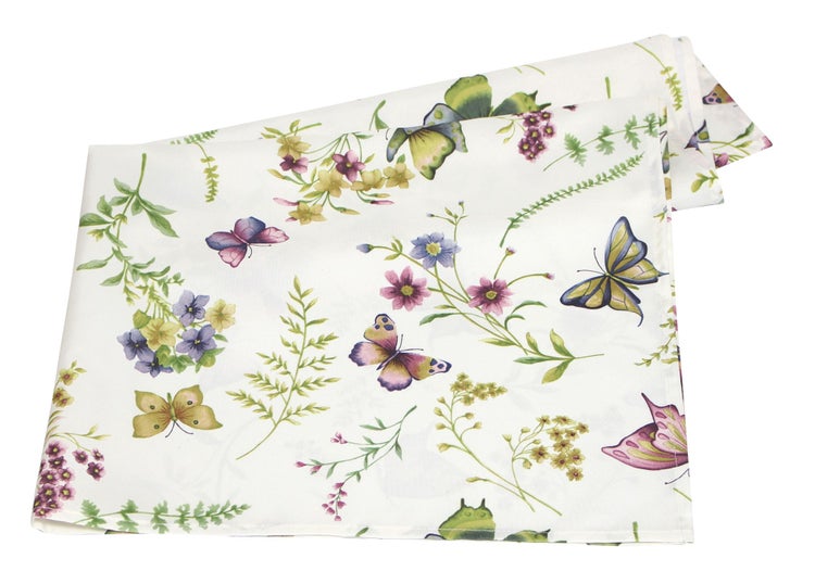 FRANK FLECHTWAREN | Tischdecke Sommerwiese, POLYESTER, 80 x 80 cm