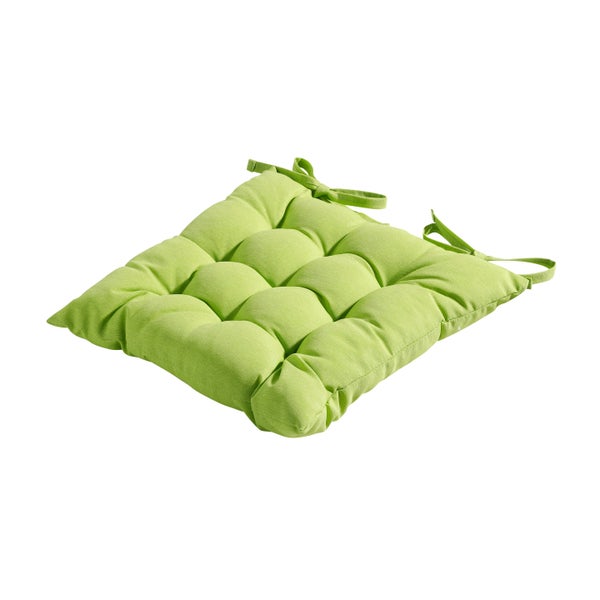 Sitzkissen Toskana Panama Limette - Ca. 46x46 cm - 4er-Set