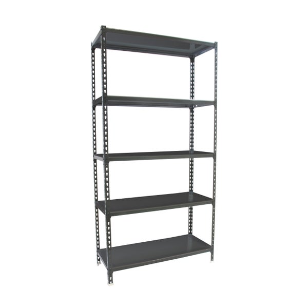 Schwerlastregal BIG METAL SHARK | HxBxT 200x100x30cm | Fachlast 180kg | Anthrazit-Anthrazit