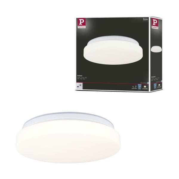 LED Deckenleuchte Luiana IP44 3000 - 5700K 1750lm 230V 16,5W dimmbar Weiß