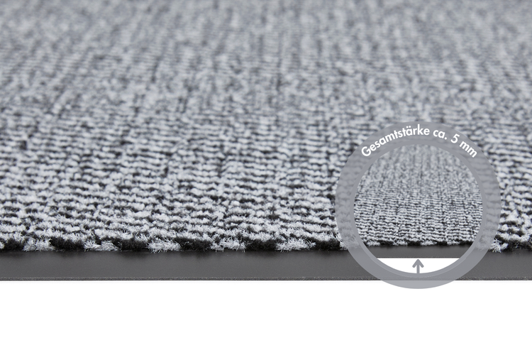 Schmutzfangmatte, Gesamtstärke circa 5 mm