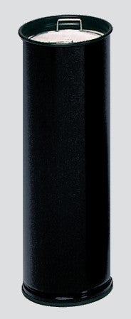 PROREGAL Klassischer Runder Ascher Mit Sieb Optimal Für Alle Raucherzonen HxBxT 66 x 23 x 23 cm Verzinkter Stahl Anthrazit