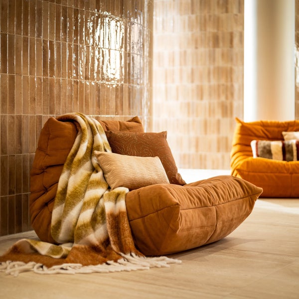 Wohndecke Lenard - Orange 130x170 cm