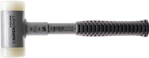 Halder SUPERCRAFT-Schonhammer rückschlagfrei mit bruchsicherem Stahlrohrstiel Ø 60 mm Nylon - 3377.060
