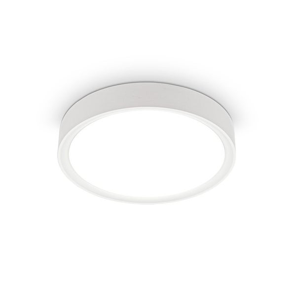 Deckenlampe Ø25 cm - 12W, 1200lm, LED, neutralweiß, weiß