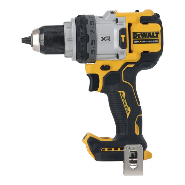 DeWALT 18 Volt Akku-Schlagbohrschrauber mit bürstenlosem Motor, XR Technologie und Schnellspannbohrfutter.