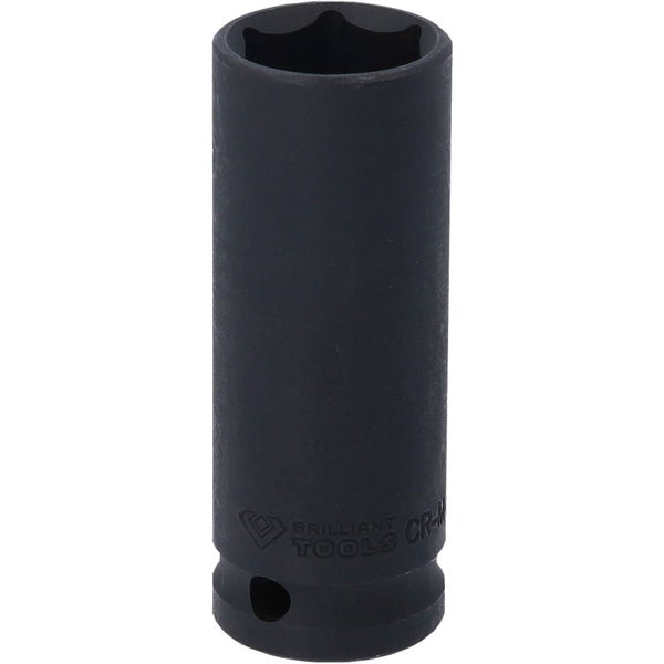 BRILLIANT TOOLS 1/2 Kraft-Stecknuss Sechskant 21 mm lang - BT022663