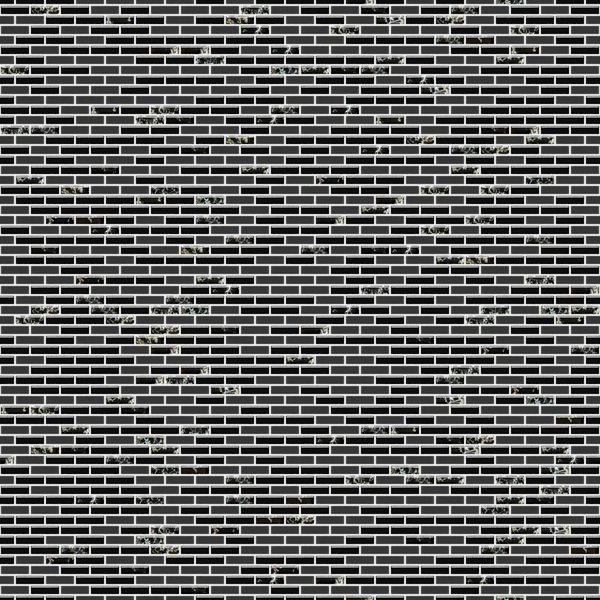 Glasmosaikfliese in Schwarz und Grau, Mauerverband mit marmorierten Akzenten, rechteckige Mosaiksteine.