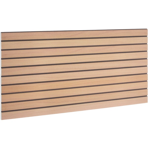 Wandpaneel mit Lamellenoptik aus Holz für dekorative Wandgestaltung im Innenbereich.