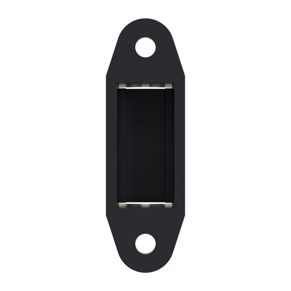 Geiger Kurbelhalter | verstellbar in 6 Stufen (33-53 mm) | für 12-17 mm Kurbeln | Kunststoff | schwarz