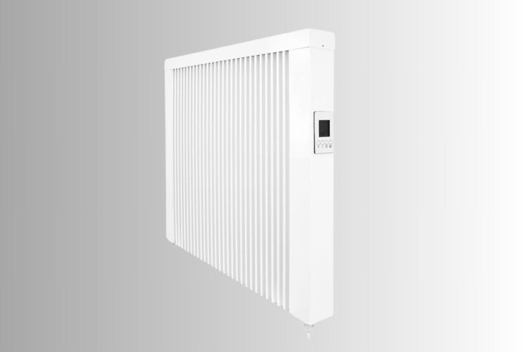 Elektrischer Konvektor Heizkörper mit digitalem Thermostat zur Wandmontage oder als Standgerät