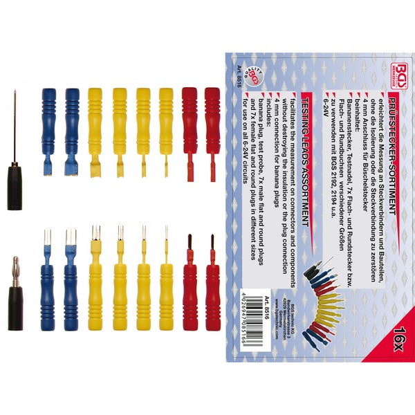 BGS Prüfspitzen-Sortiment 16tlg. - 8516
