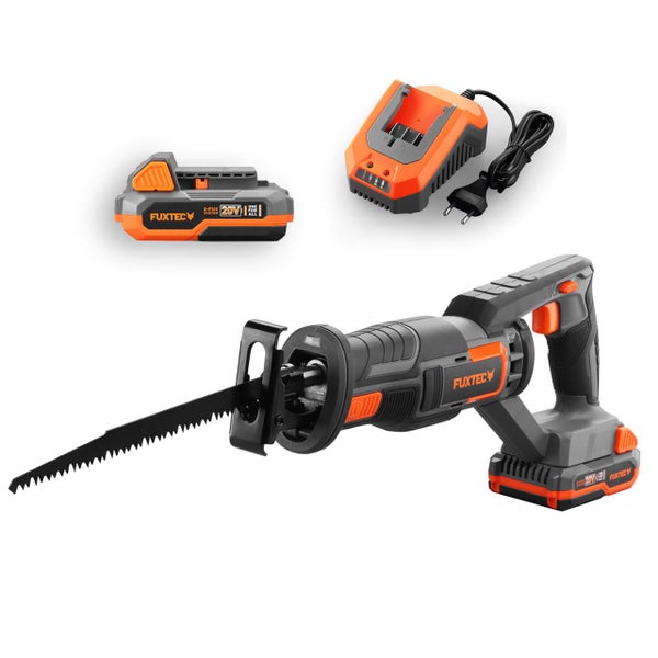 Fuchsschwanzsäge mit Akku und Ladegerät