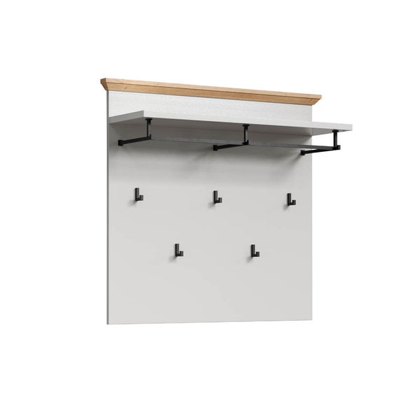 Landside Wandgarderobe Panel, grau. 91 X 27 X 82 cm