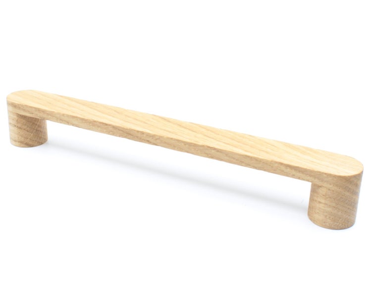 Möbelgriff aus Eichenholz, schlichtes Design für Schränke und Schubladen
