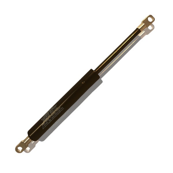 Gasdruckfeder aus Metall für Möbelklappen.