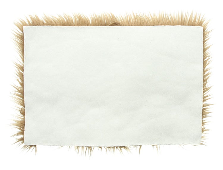 FRANK FLECHTWAREN | Dekofell Brown, POLYACRYL, POLYESTER, 30 x 45 cm