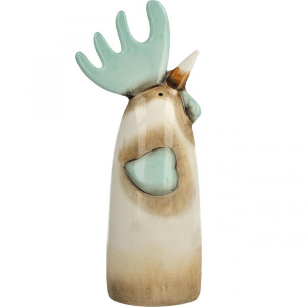 Dekorative Keramikfigur in Form eines Hahns