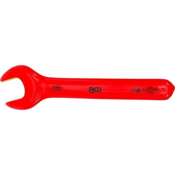 BGS VDE-Einmaulschlüssel SW 21 mm - 71071