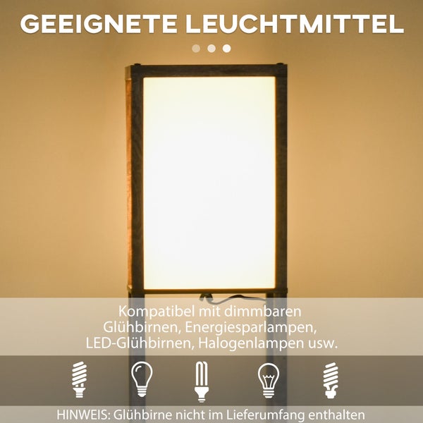 Information about suitable bulbs for a lamp