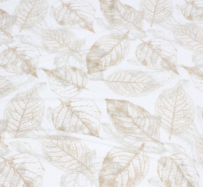 FRANK FLECHTWAREN | Kuscheldecke Blätter, POLYESTER, 140 x 200 cm