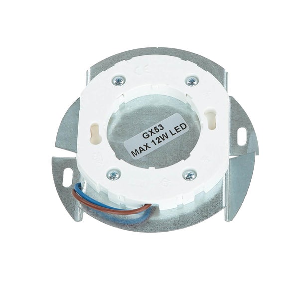 GX53 Lampenfassung für LED Leuchtmittel mit maximal 12 Watt