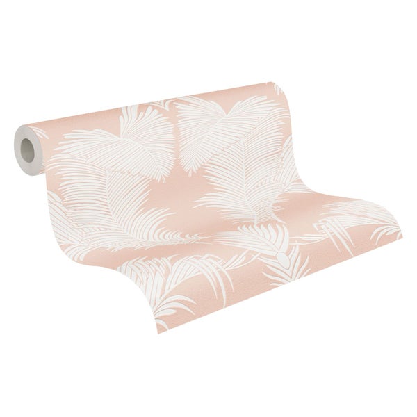 Tapetenrolle mit Palmenblattmuster