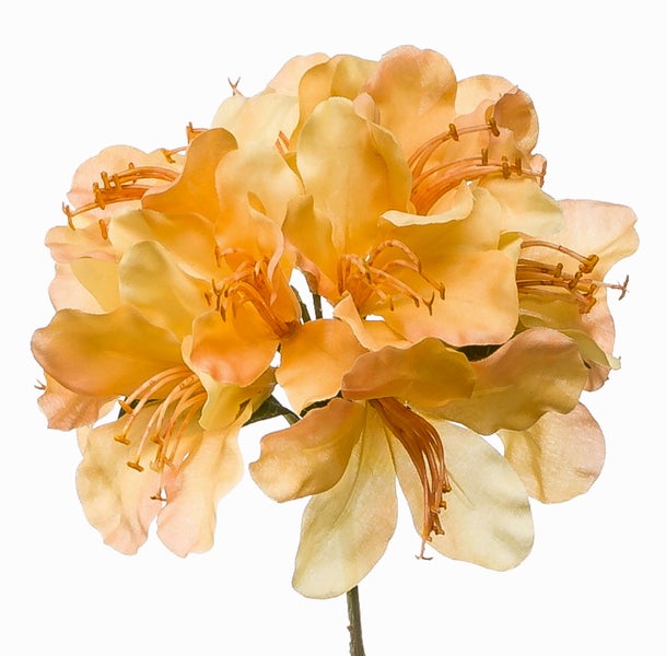 Künstliche Hortensie im Topf mit grünen Blättern und rosa Blüten.