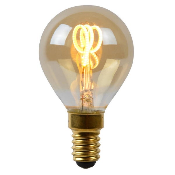 LED Filament Lampe E14 Tropfen - P45 3W 165lm 2200K dimmbar Einerpack