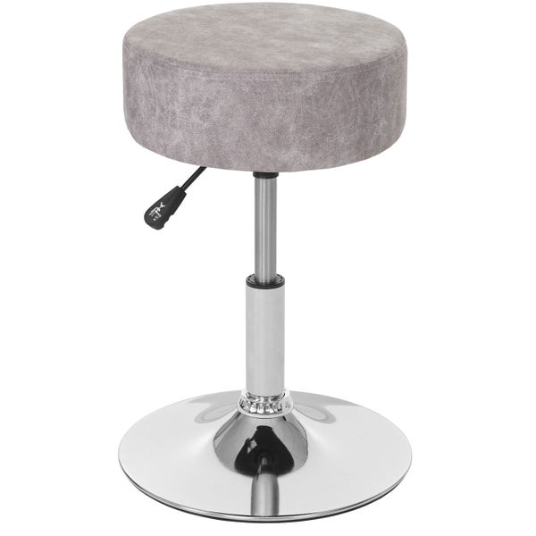 Hocker mit rundem Sitz, höhenverstellbar und Drehfunktion