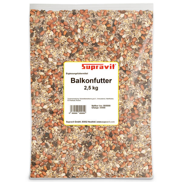 Supravit Balkonfutter 2,5 kg im Beutel