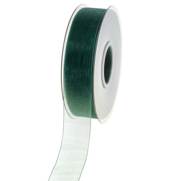 Dekoratives Textilband aus Organza auf einer Spule