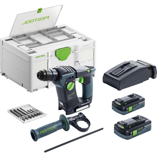 Festool Akku-Bohrhammer mit Zubehör im Systainer